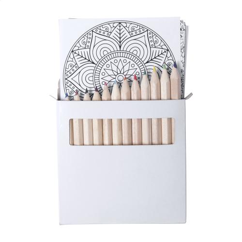 mandala színező szett