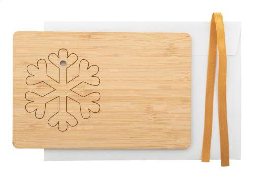 karácsonyi kártya, hópehely