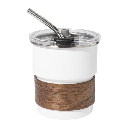 újrahasznosított rozsdamentes acél utazó pohár