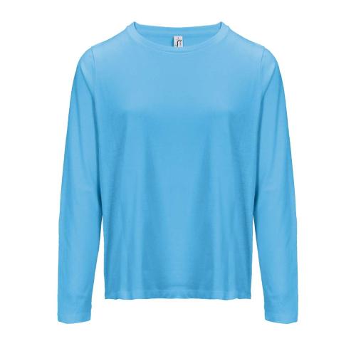 SOL'S MONARCH NŐI - HOSSZÚ UJJÚ PÓLÓ KEREK NYAKKAL