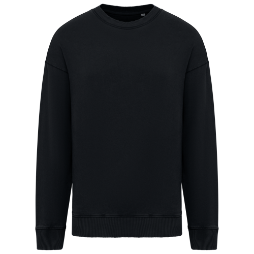 UNISZEX MOSOTT HATÁSÚ OVERSIZED KÖRNYAKAS PULÓVER