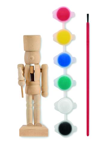 Diótörő kifestő készlet