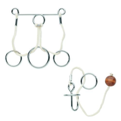 2 darabos fém ördöglakat szett