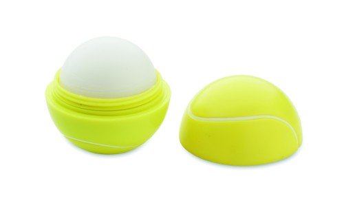 Ajakbalzsam teniszlabda tokban
