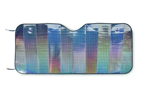 Összehajtható autós napellenző