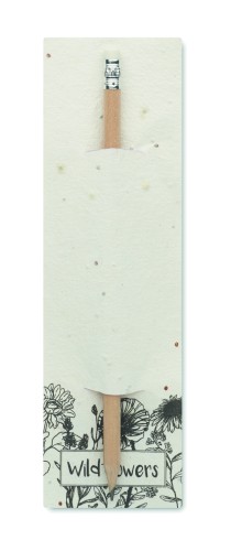 Ceruza magpapír kísérőkártyán