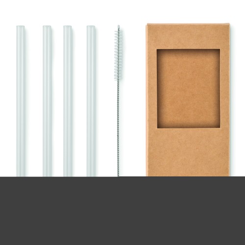 4 többször hasz.üveg szívószál