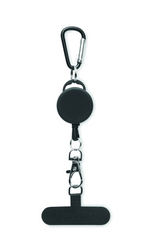 Visszahúzható telefontartó