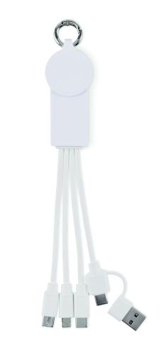 2 az 1-ben C típusú töltőkábel