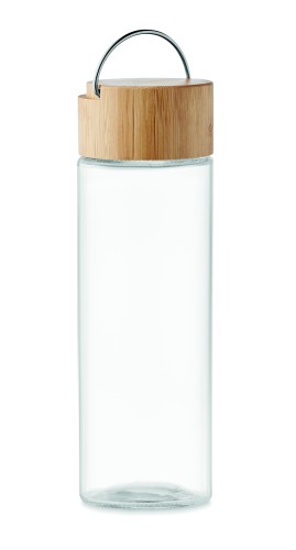 Palack bambuszfedéllel, 500 ml
