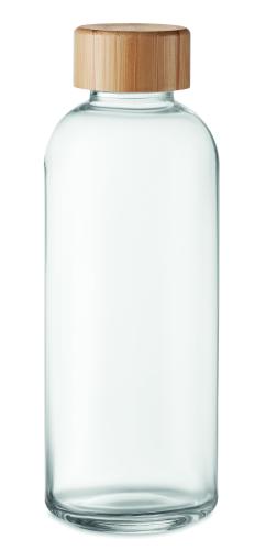 Palack bambuszfedéllel, 650 ml