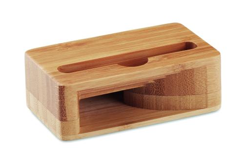 Bambusz telefontartó / erősítő