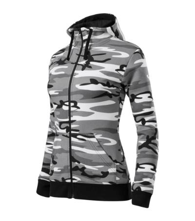 Camo Zipper szürke terepszín XS