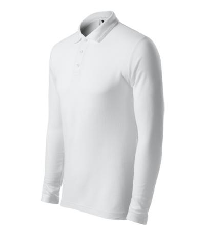 Pique Polo LS fehér S