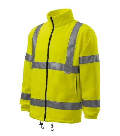 HV Fleece Jacket fluoreszkáló sárga M