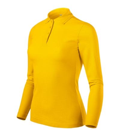 Pique Polo LS sárga L