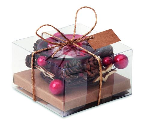 Karácsonyi mécsestartó