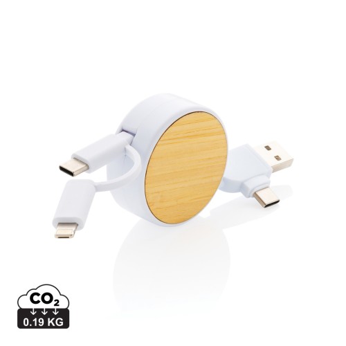 RCS újrahasz. műanyag Ontario 6 az 1-ben visszahúzható kábel