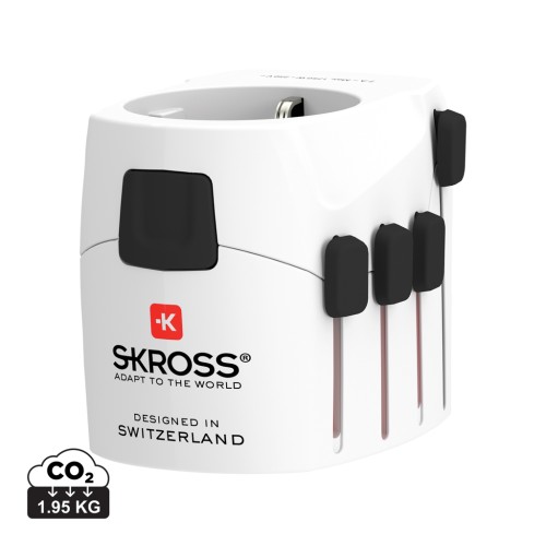 SKROSS Pro 3 pólusú világjáró adapter utazáshoz