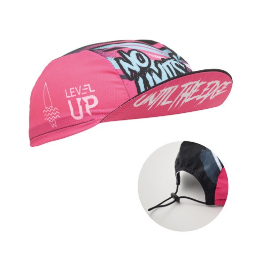 4 szín kolor, felnőtt kerékpáros sapka zsinóros záródással.