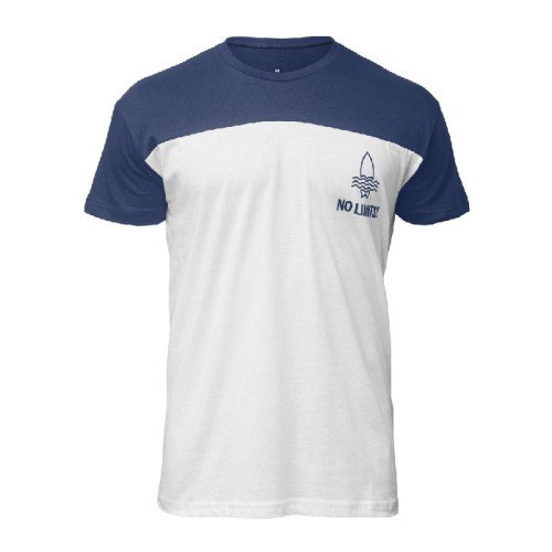 Pamut duó színű póló 155g