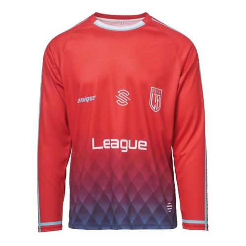 Hosszú raglán ujjú, kerek nyakú mez