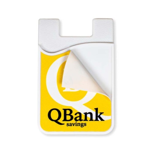 Telefonos kártyatartó törlőkendővel.