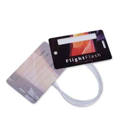 4 szín kolor, kemény PVC poggyászcímke