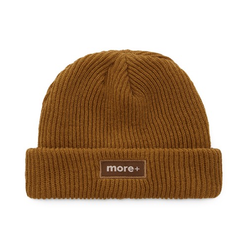 Duplarétegű, bordázott "fisherman" stílusú RPET kötött sapka keskeny mandzsettával.