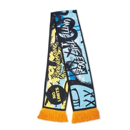 Poliészter hálós anyagból készült, 4 szín kolor, duplarétegű sál