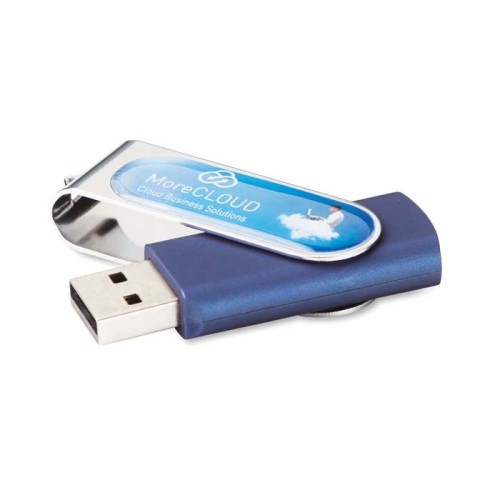 USB pendrive műgyanta matricával 1-64GB.