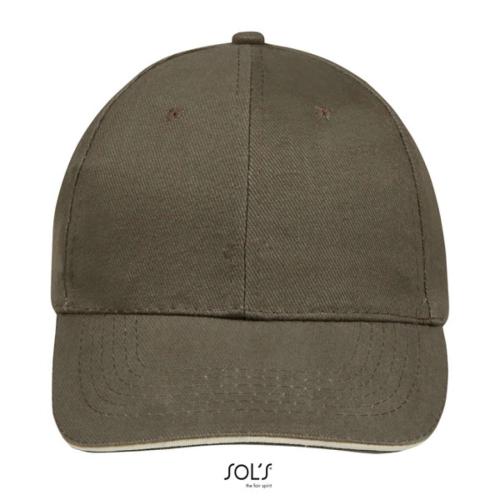 SOL'S BUFFALO - SIX PANEL CAP