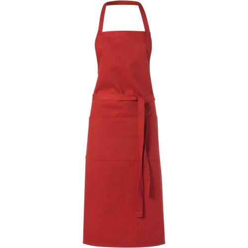 Viera kötény, piros